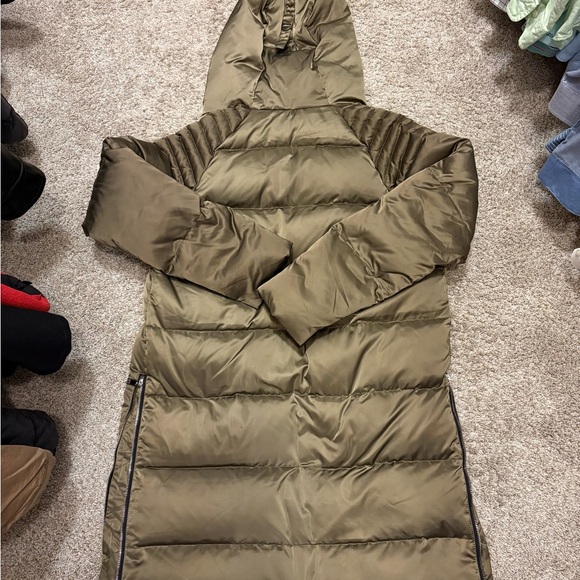 Maje Grenadina Side-Zip Detail Down Coat - Picture 3 of 5